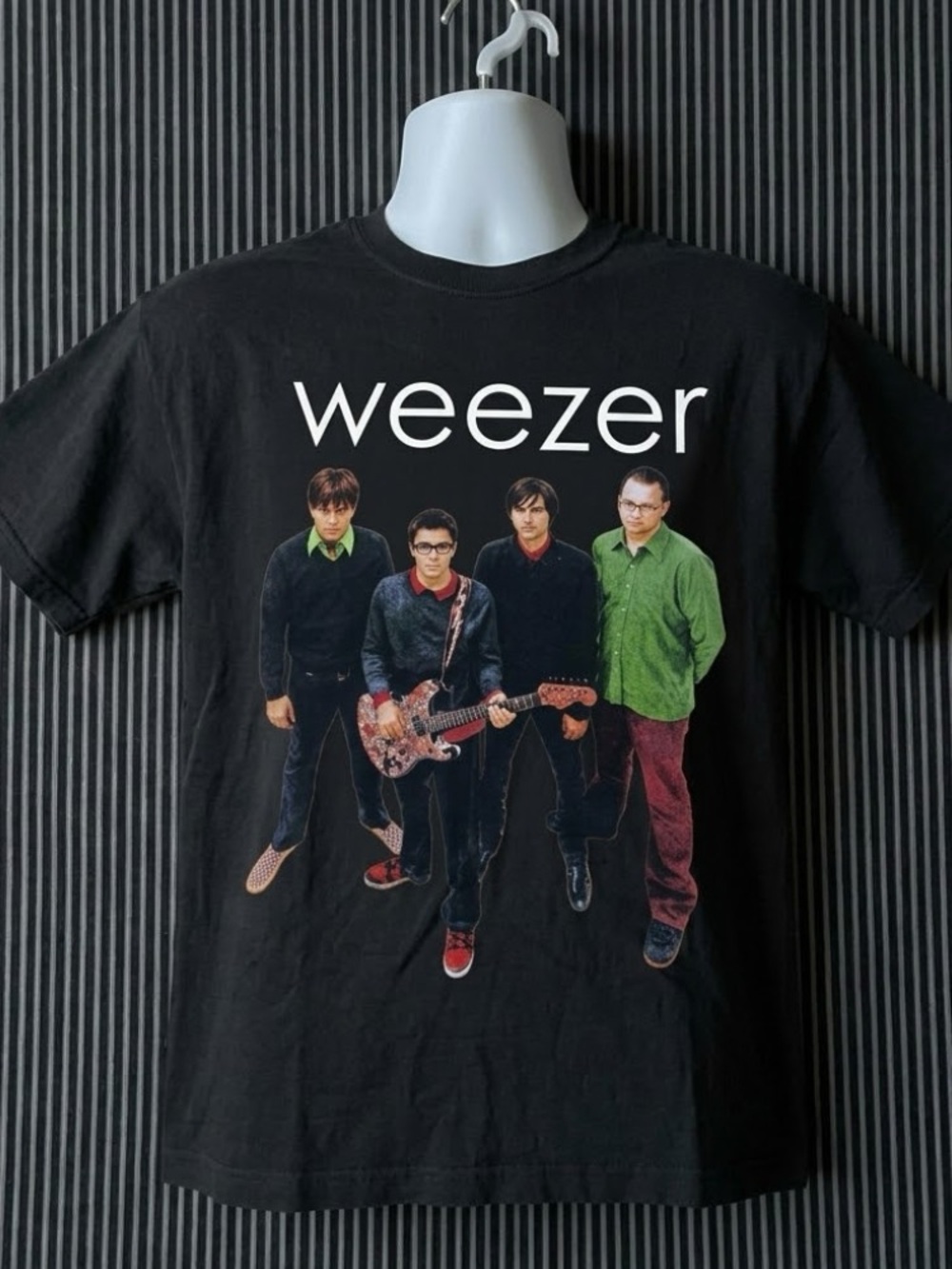 Weezer Graphic Band T-Shirt Alternative Rock Gildan 5000 Heavy Cotton Unisex Tee